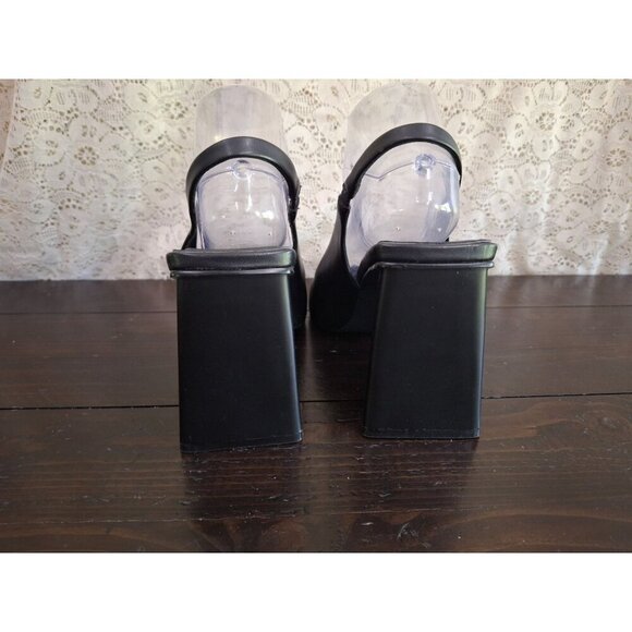 NWOB BCBGeneration Trina Black Block Heel Pump/Sz.8.5M - Picture 6 of 10